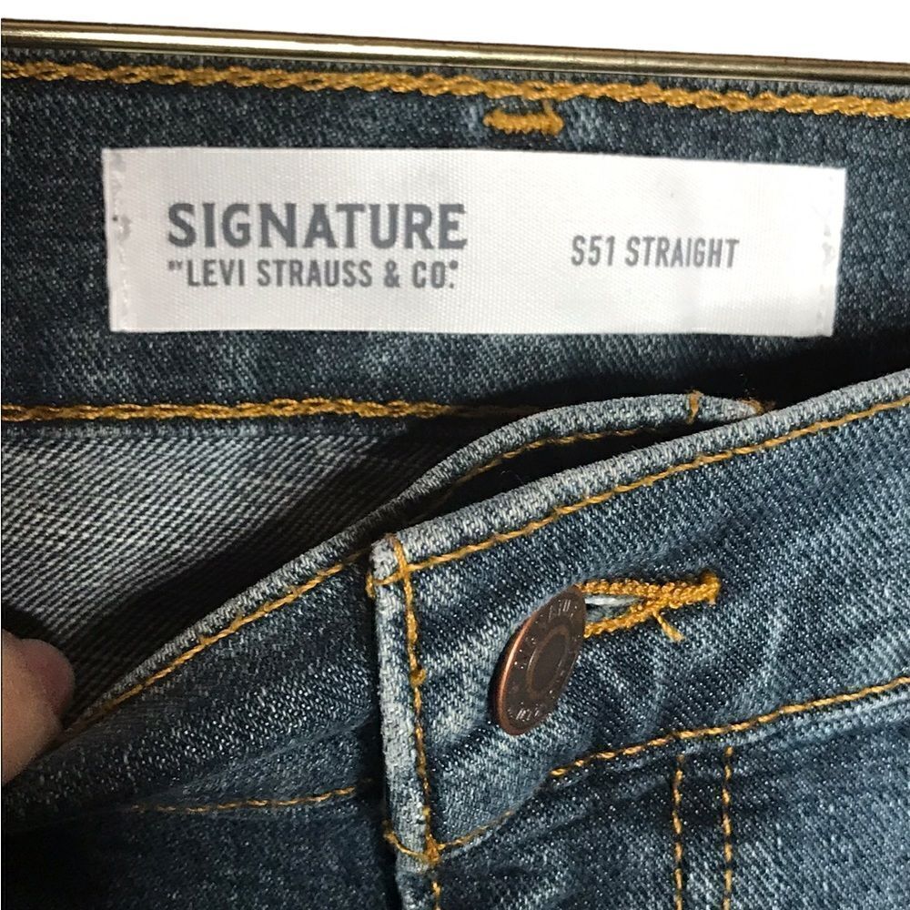 Levi Strauss Mens S51 Straight Leg Jeans Size 38/32 - Picture 5 of 6